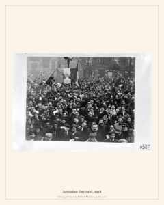 Armistice Day card, 1918