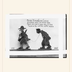 Christmas card, 1918