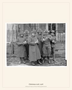 Christmas card, 1918