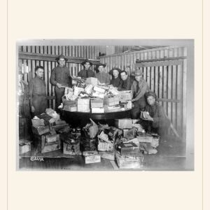 Christmas card, 1918