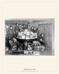 Christmas card, 1918