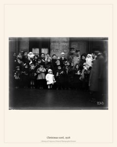 Christmas card, 1918