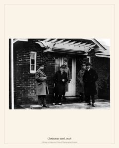 Christmas card, 1918