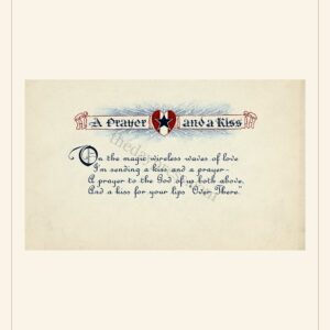 Valentine's Day card, 1919 — watermarked preview
