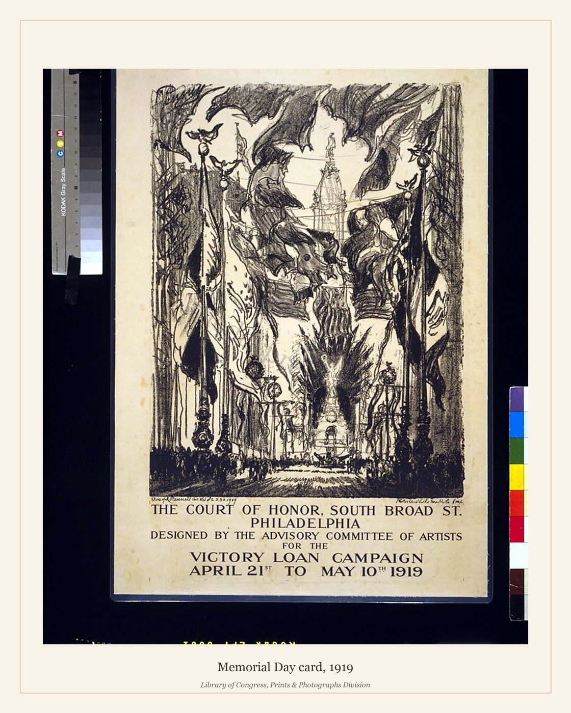 Memorial Day card, 1919 — watermarked preview