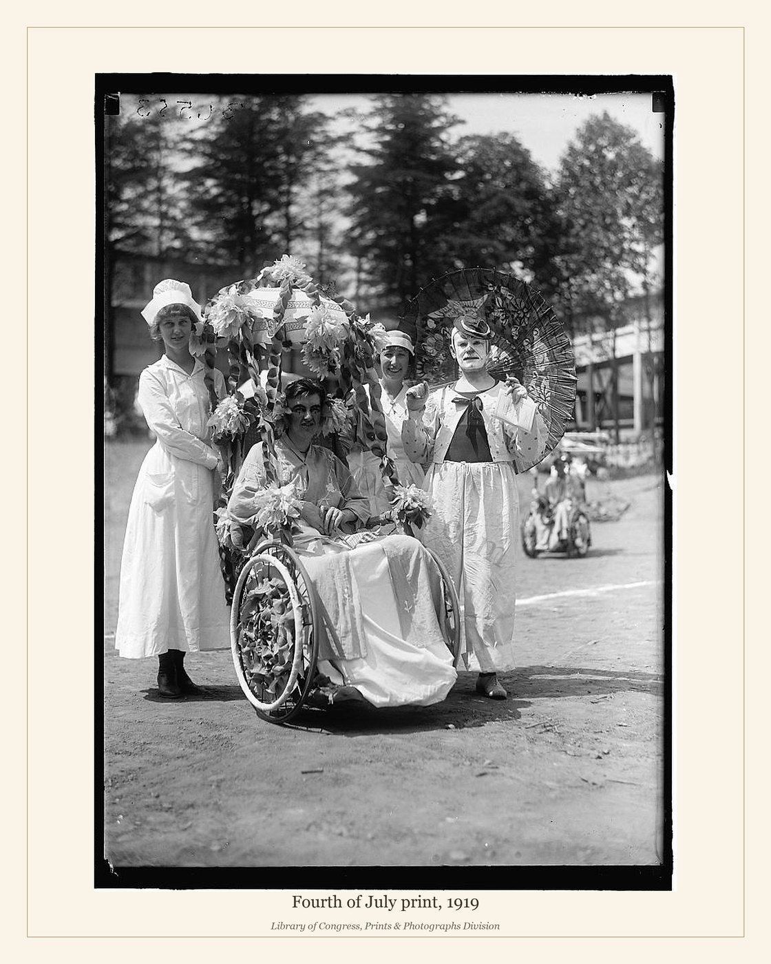 Fourth of July print, 1919 — watermarked preview