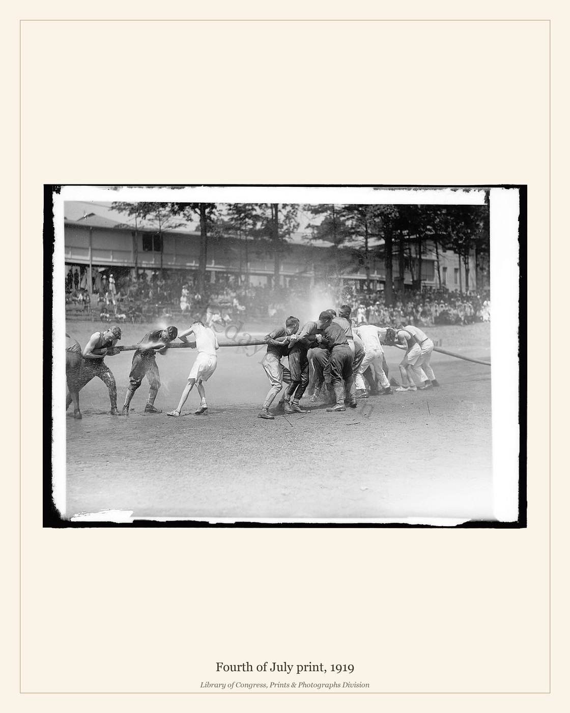 Fourth of July print, 1919 — watermarked preview