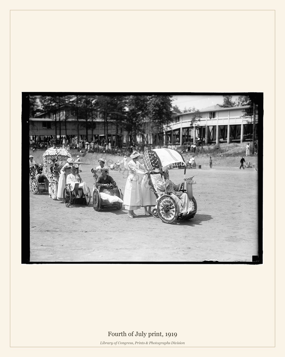 Fourth of July print, 1919 — watermarked preview