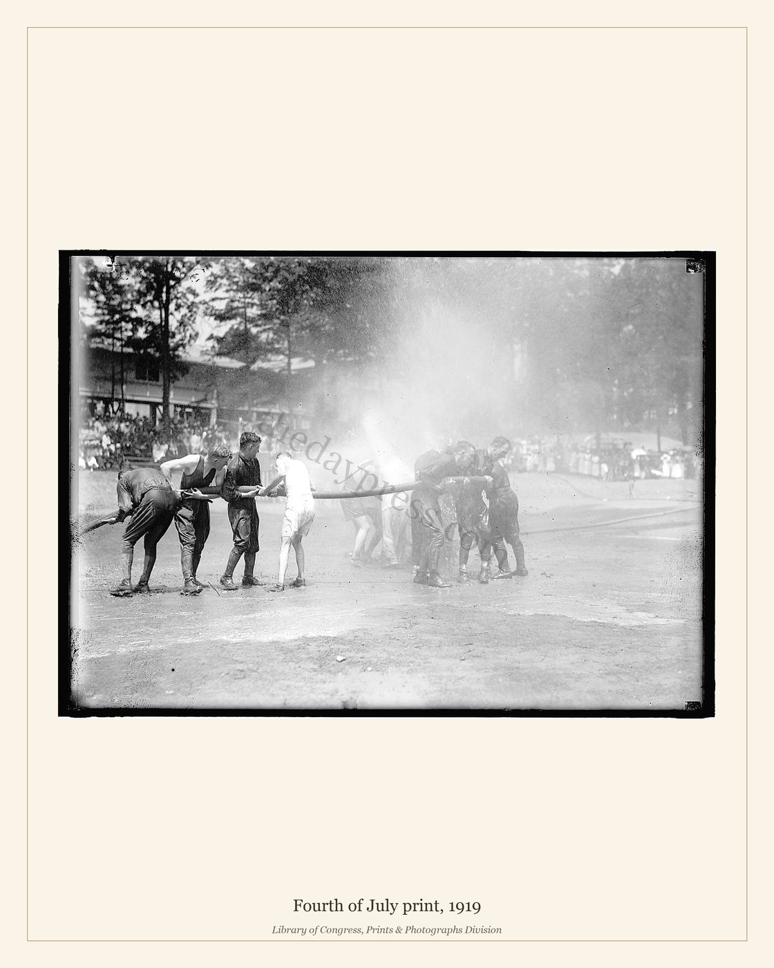 Fourth of July print, 1919 — watermarked preview