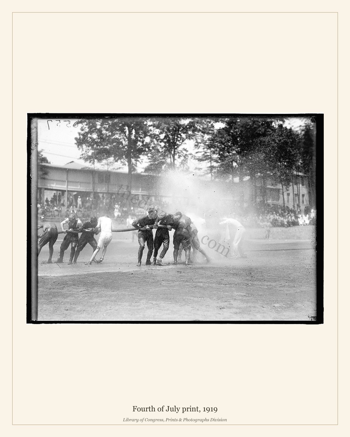 Fourth of July print, 1919 — watermarked preview