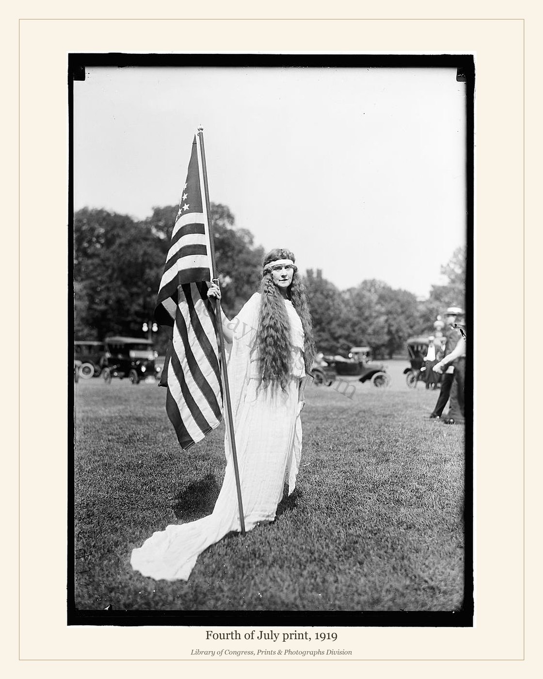 Fourth of July print, 1919 — watermarked preview