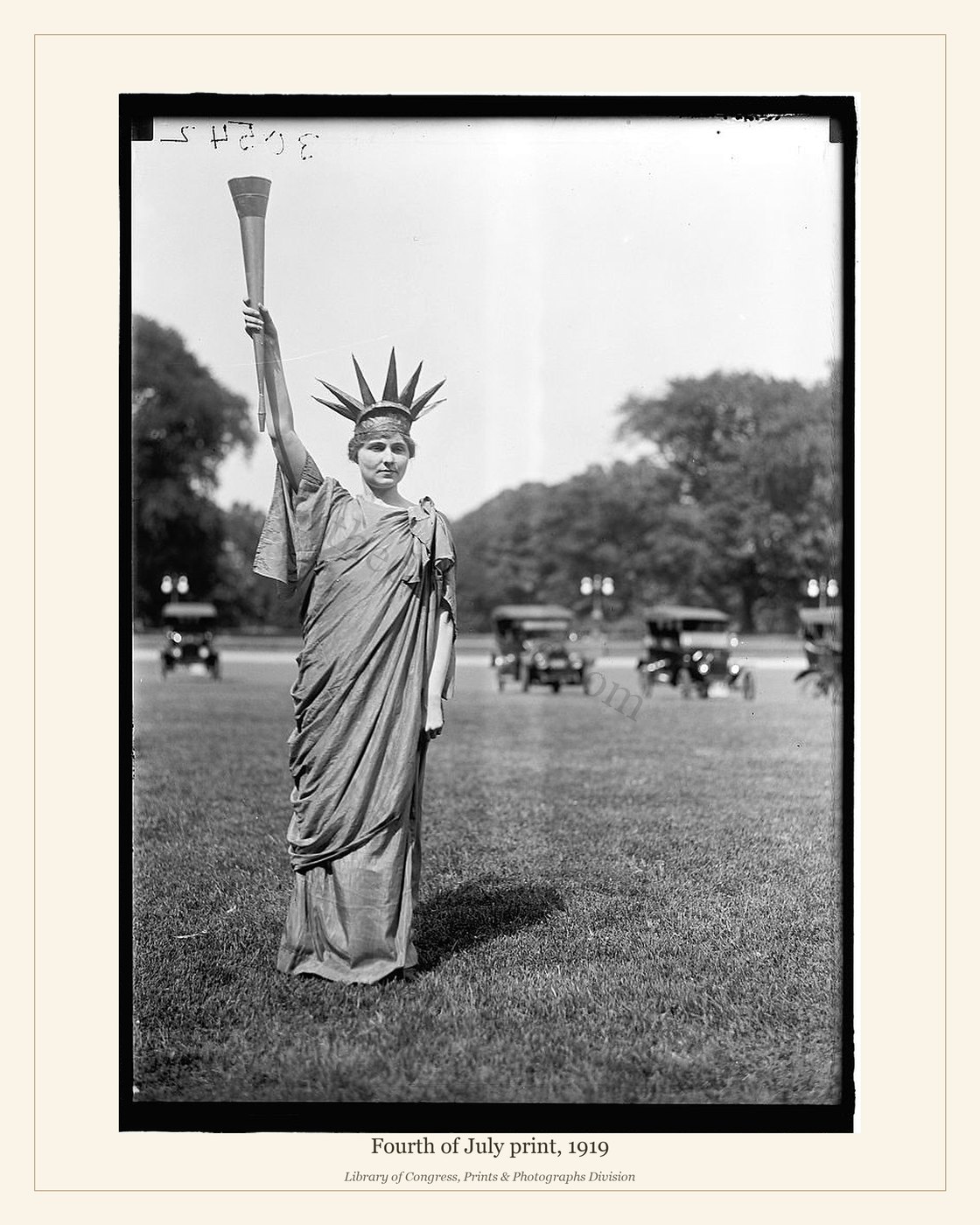 Fourth of July print, 1919 — watermarked preview