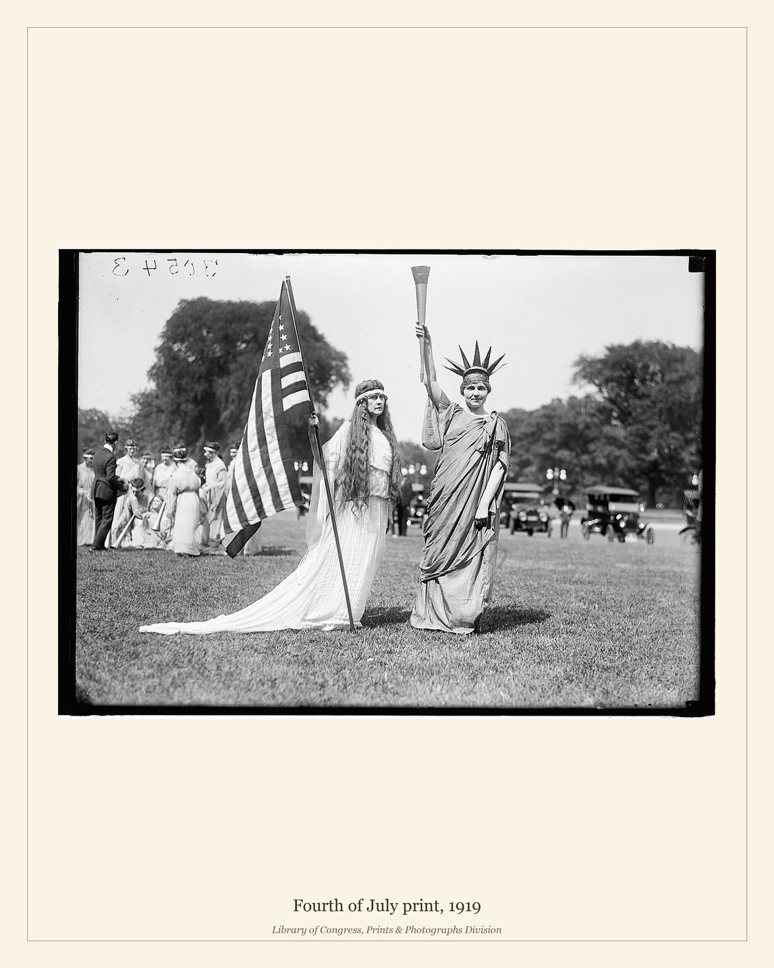 Fourth of July print, 1919 — watermarked preview