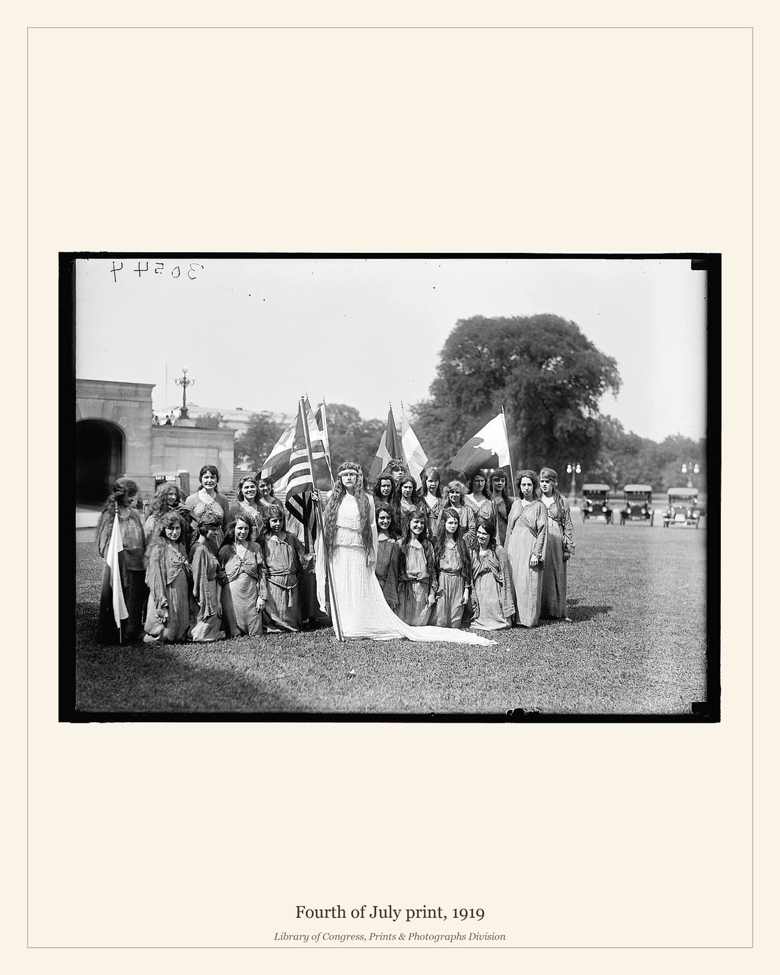 Fourth of July print, 1919 — watermarked preview