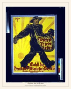 Election Day card, 1919