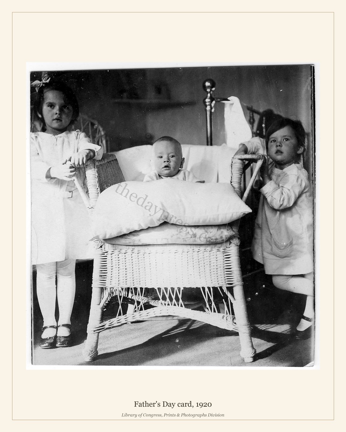 Father's Day card, 1920 — watermarked preview