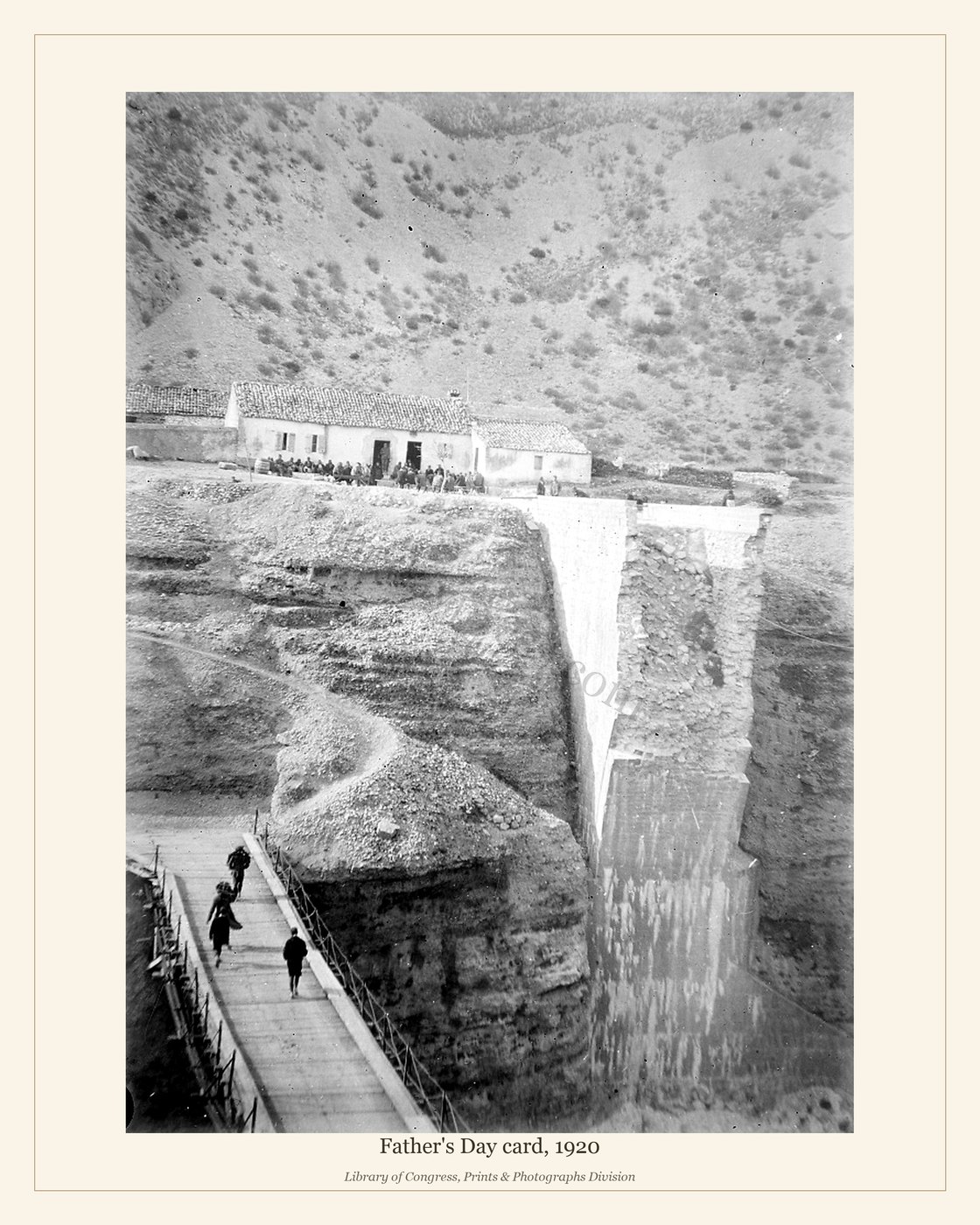 Father's Day card, 1920 — watermarked preview