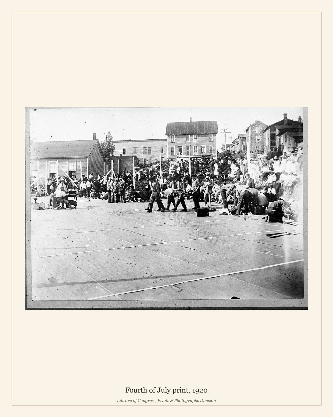 Fourth of July print, 1920 — watermarked preview