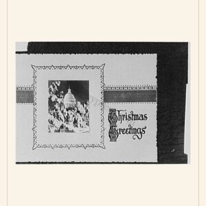 Christmas card, 1920 — watermarked preview