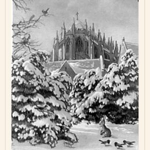 Christmas card, 1920 — watermarked preview