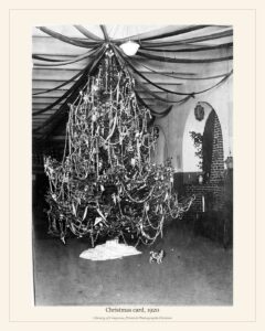 Christmas card, 1920