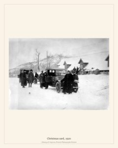 Christmas card, 1920