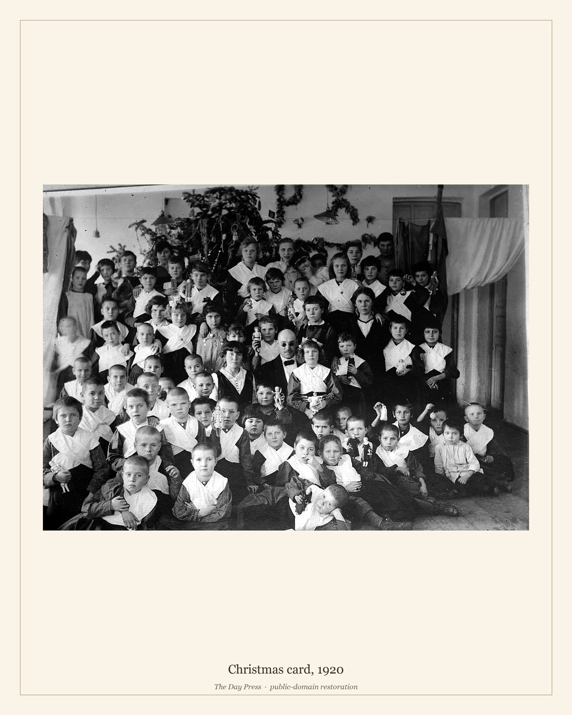 Christmas card, 1920