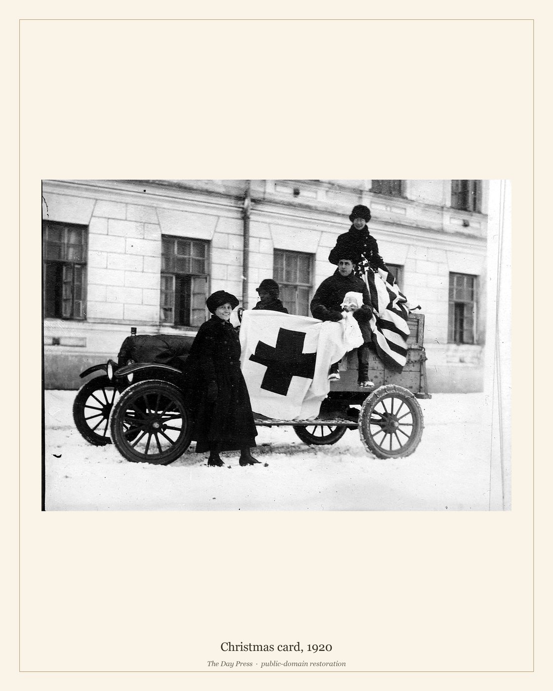 Christmas card, 1920