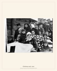 Christmas card, 1920