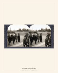 Armistice Day card, 1921