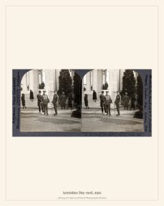 Armistice Day card, 1921