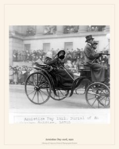 Armistice Day card, 1921