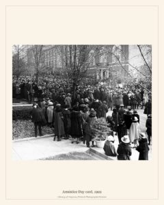 Armistice Day card, 1922