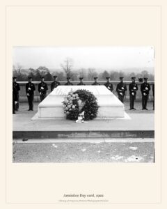 Armistice Day card, 1922