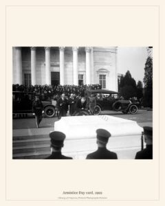 Armistice Day card, 1922