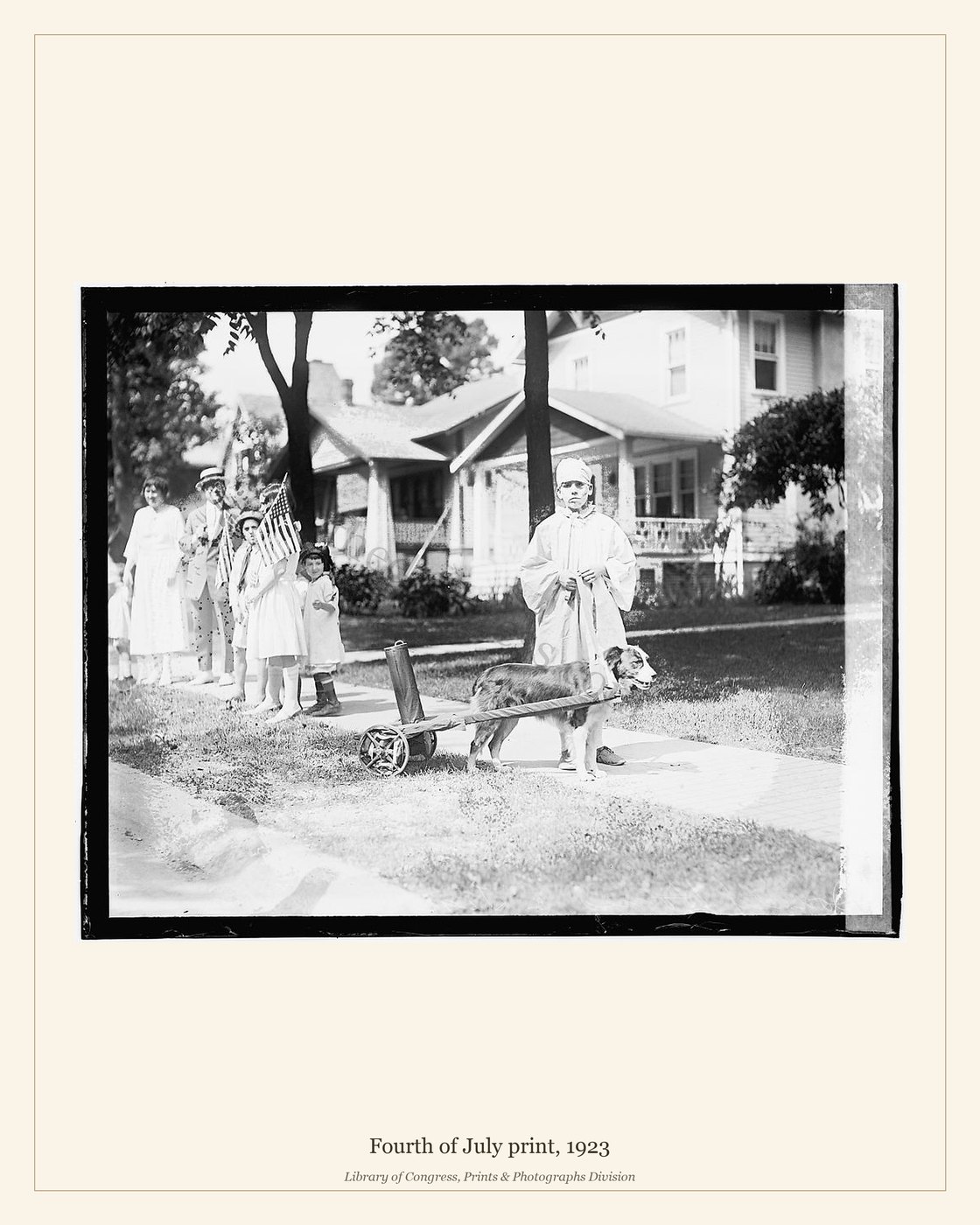 Fourth of July print, 1923 — watermarked preview