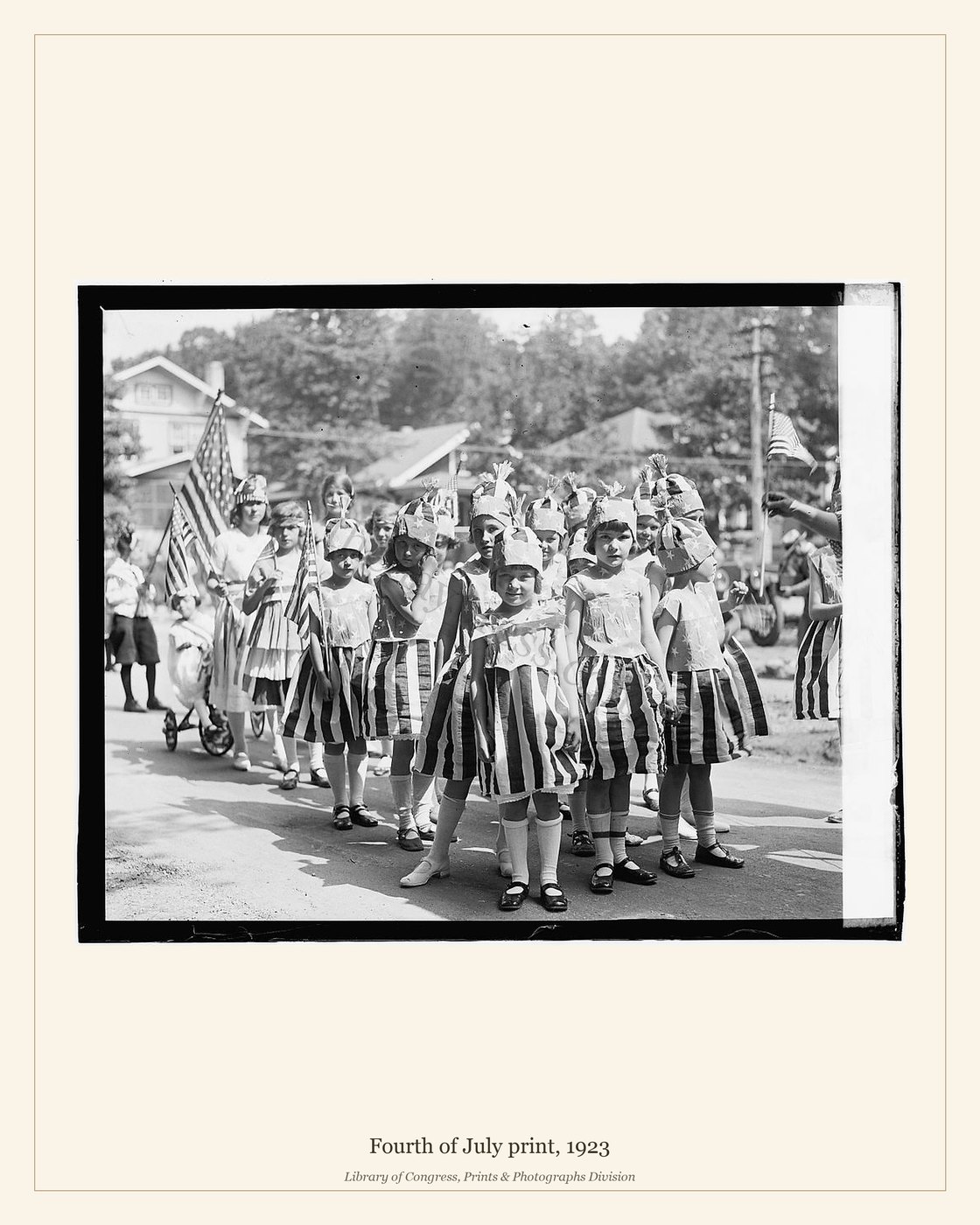 Fourth of July print, 1923 — watermarked preview