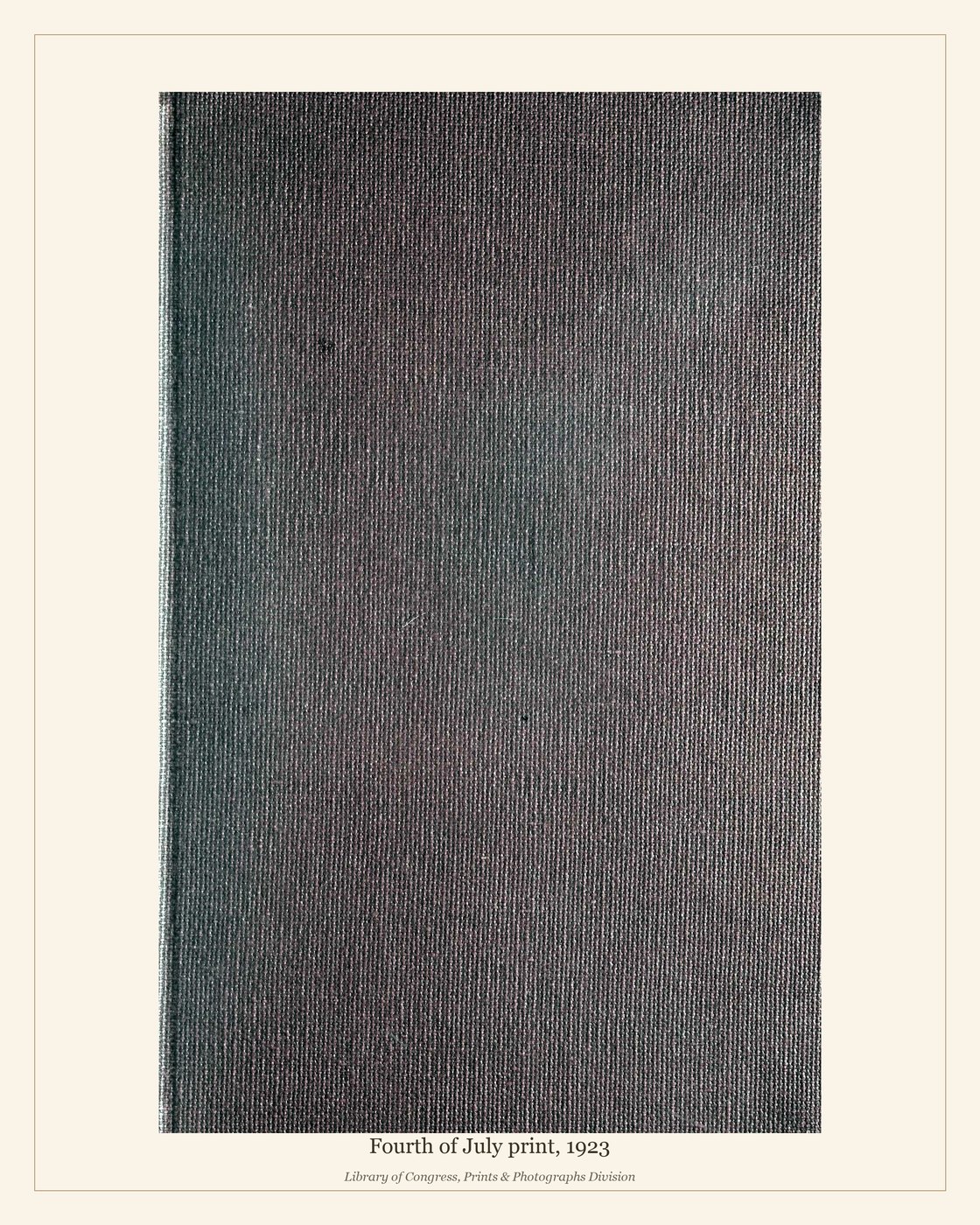 Fourth of July print, 1923 — watermarked preview