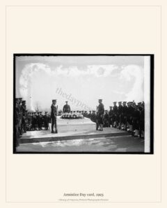 Armistice Day card, 1923