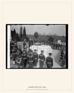 Armistice Day card, 1923