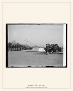 Armistice Day card, 1923