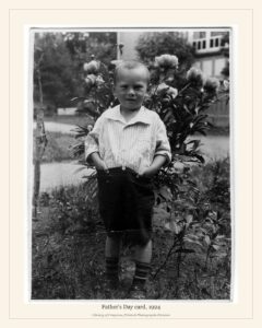 Father’s Day card, 1924