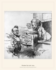 Election Day card, 1924