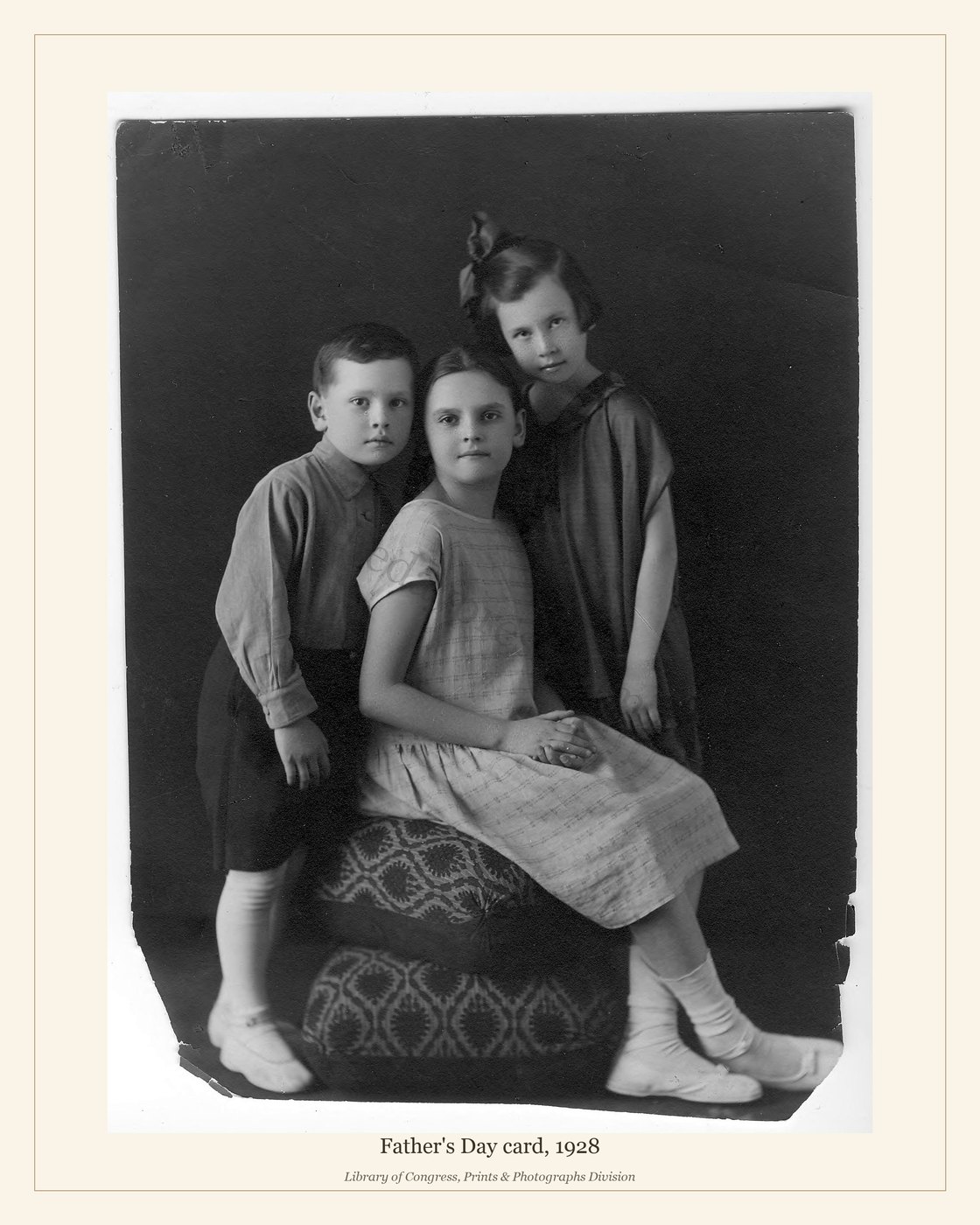 Father's Day card, 1928 — watermarked preview