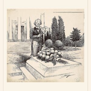 Armistice Day card, 1928 — watermarked preview